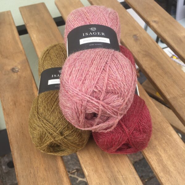 Highland wool Isager